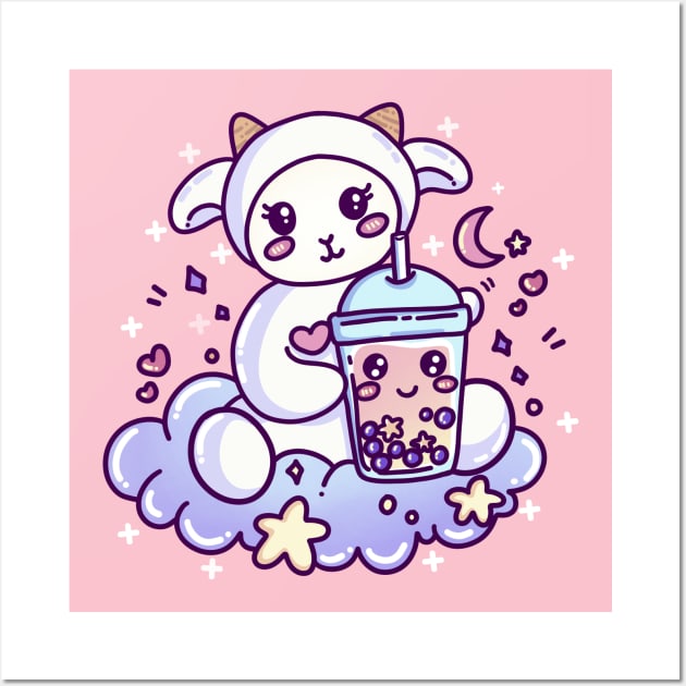 Milk Tea Wall Art by camillekayart